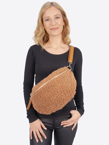 Sacs banane 'Fluffy' Seasons of April en marron