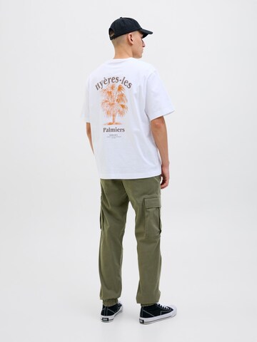 JACK & JONES Regular Cargobroek in Groen