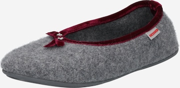 GIESSWEIN Pantofle 'Hohenau' – šedá: přední strana