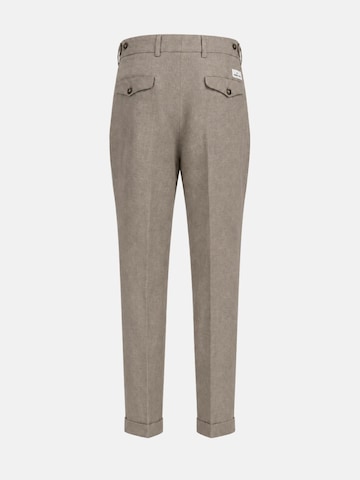 Manuel Ritz Regular Trousers 'PANTALONE LAVATO' in Beige