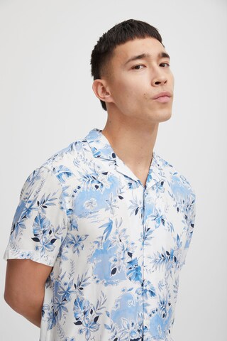 BLEND Slim fit Button Up Shirt in Blue