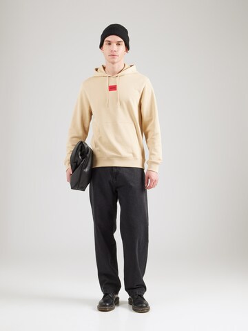 Felpa 'Daratschi214' di HUGO in beige