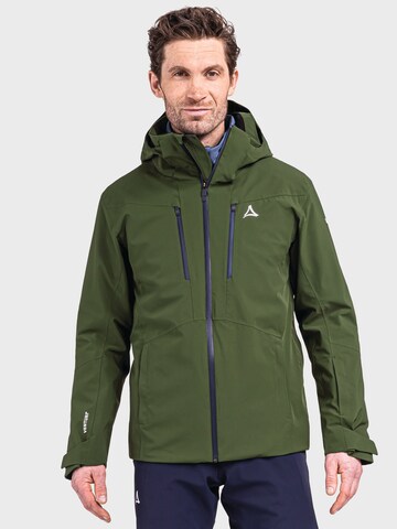 Schöffel Outdoor jacket 'Pontresina' in Green: front