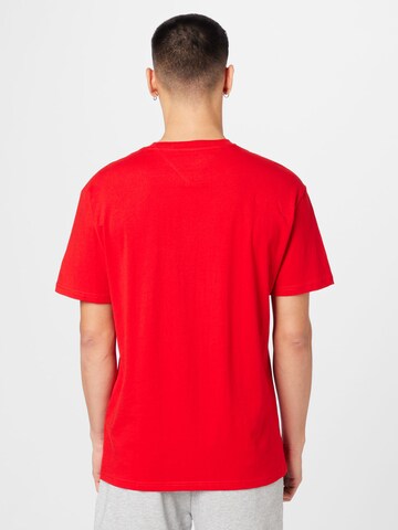 Tommy Jeans T-Shirt in Rot