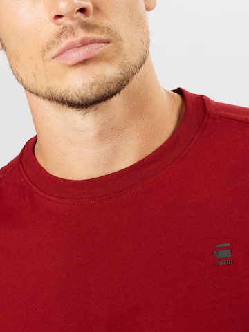 Maglietta 'Lash' di G-STAR in rosso