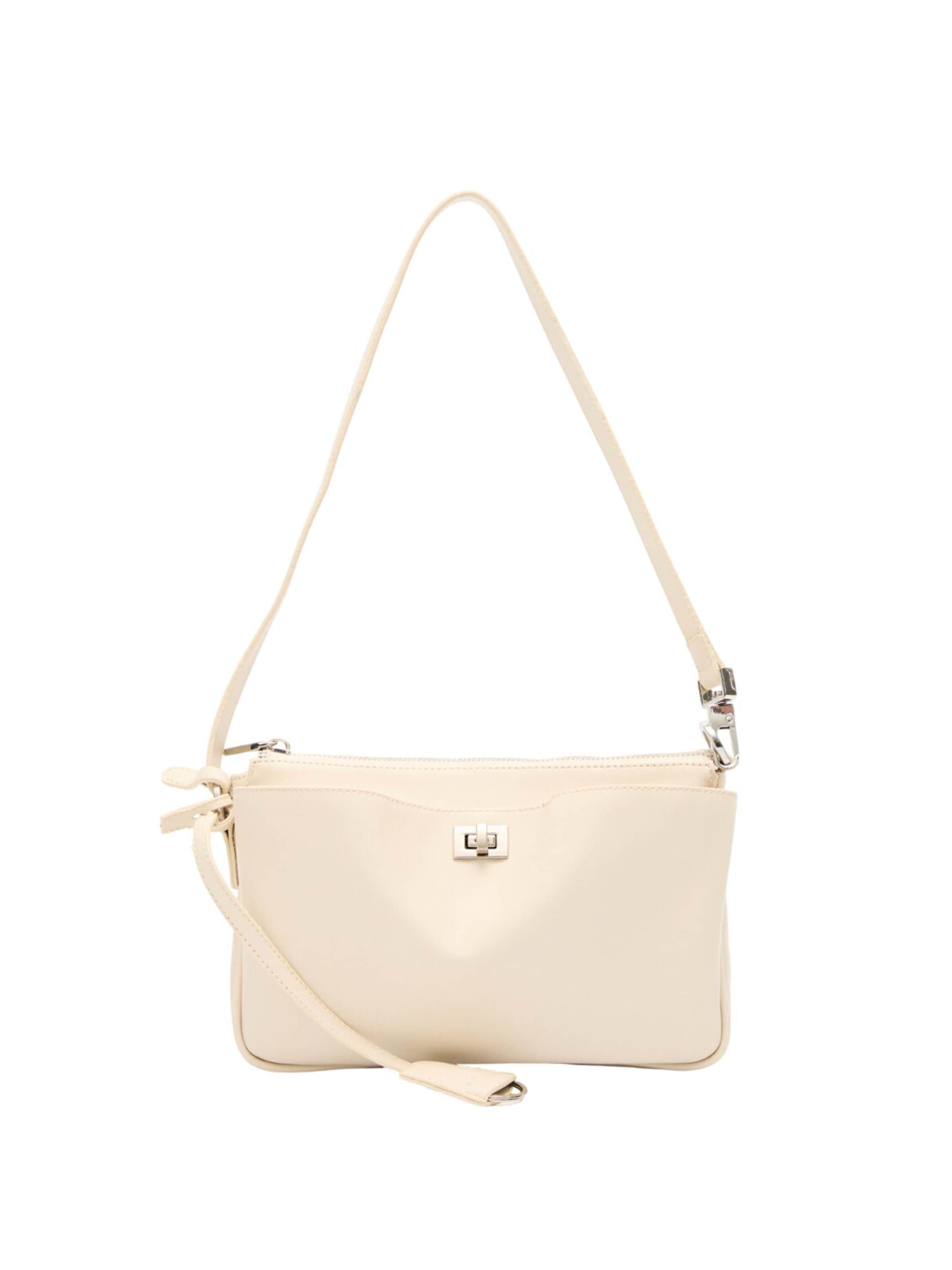 MANUKA Shoulder Bag in Beige: front