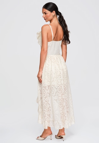 Robe de soirée Ombre en beige