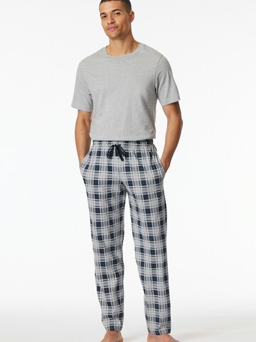 SCHIESSER Pyjamahose in Grau