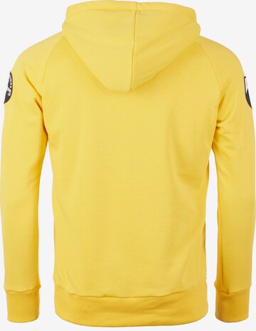 TOP GUN Sweatshirt in Gelb