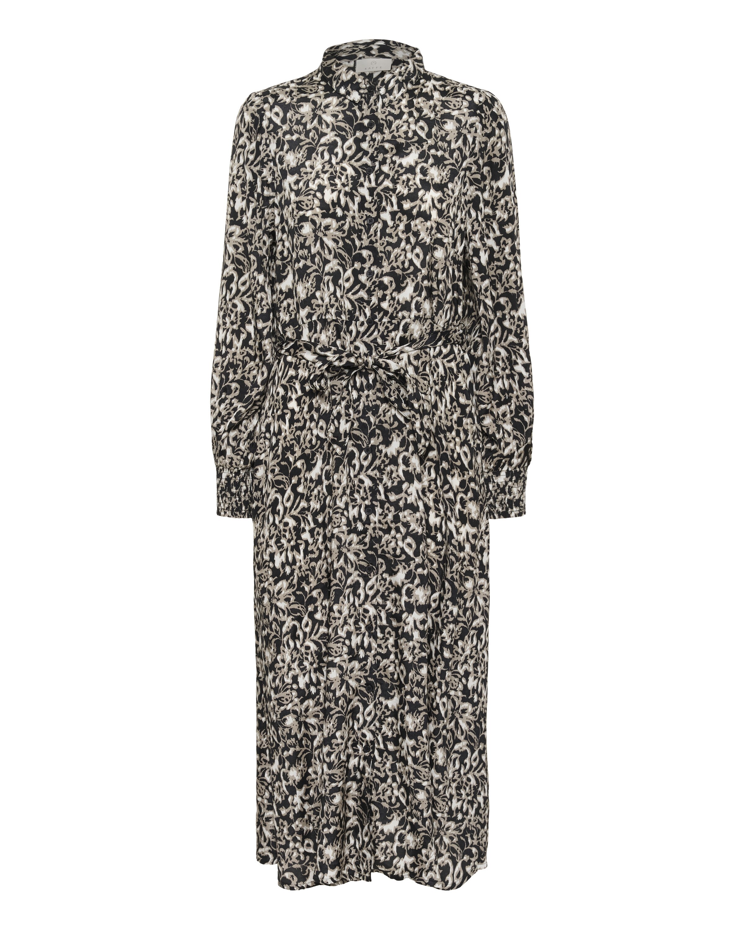 Kaffe Kleid 'Pollie' in Schwarz: Vorderseite