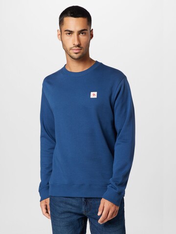 SCOTCH & SODA Sweatshirt in Blauw: voorkant