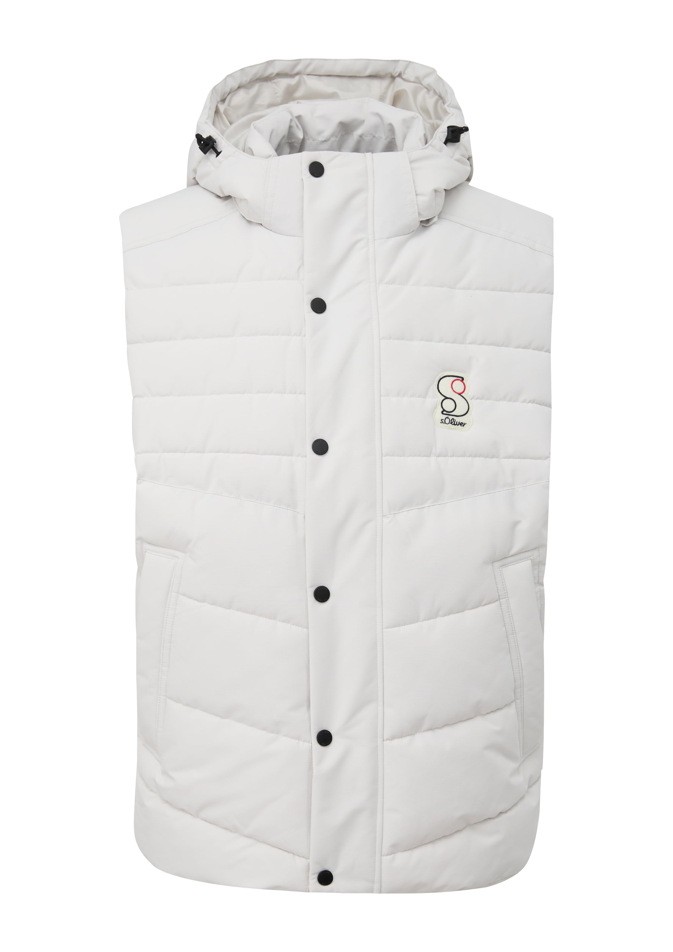 Gilet s.Oliver en gris : devant