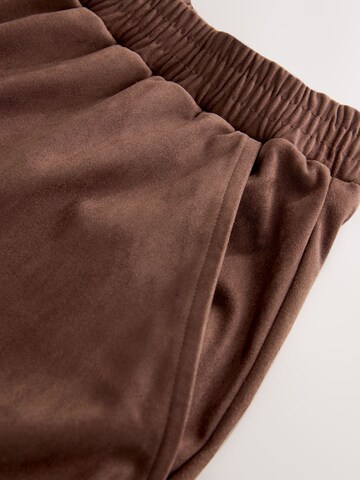 Wide leg Pantaloni di Next in marrone