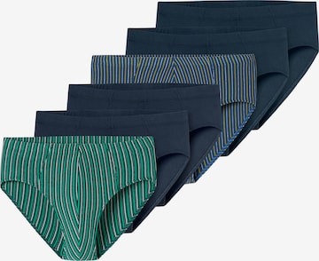 Slip ' 95/5 Essentials ' SCHIESSER en bleu : devant