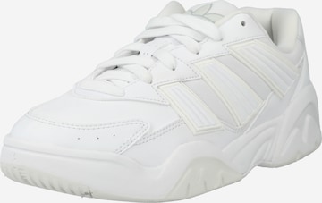 ADIDAS ORIGINALS Platform trainers 'Court Magnetic' in White: front