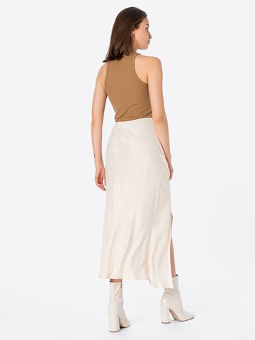 Warehouse Rok in Beige