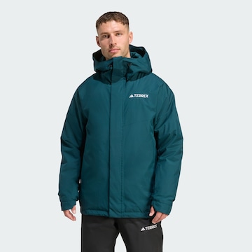Veste outdoor ADIDAS TERREX en vert : devant