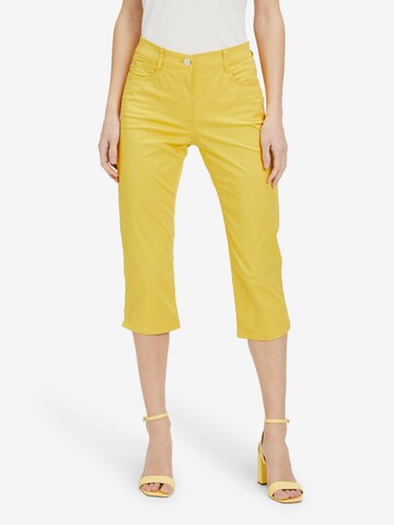 Betty Barclay Slim fit Jeans in Yellow: front