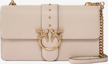 Borsa a spalla '105857 A0F1' di PINKO in beige: frontale