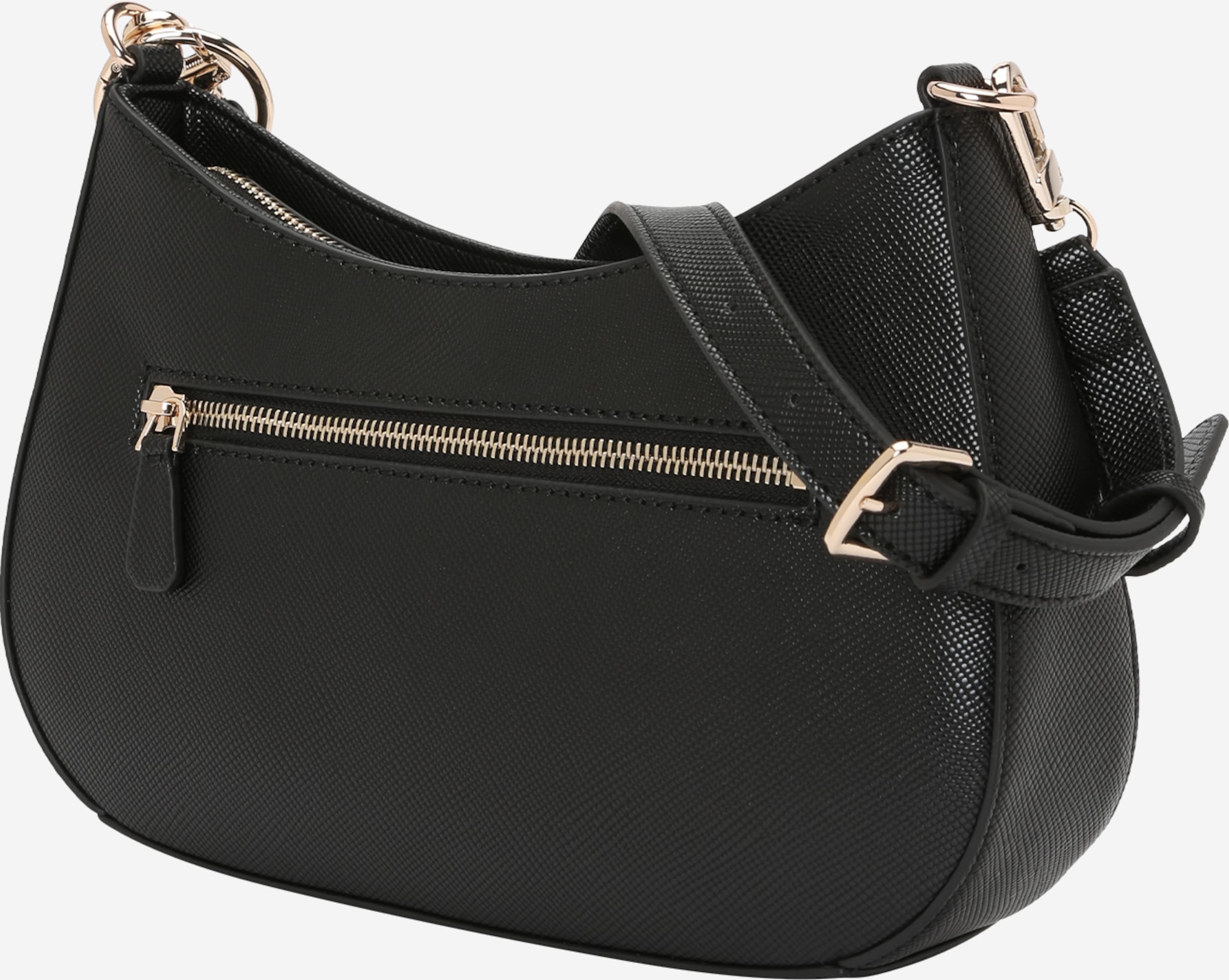 GUESS Poșete 'NOELLE II TOP ZIP SHOULDER BAG' pe Negru | ABOUT YOU