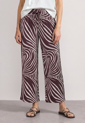 Loosefit Pantaloni di STREET ONE in rosso: frontale