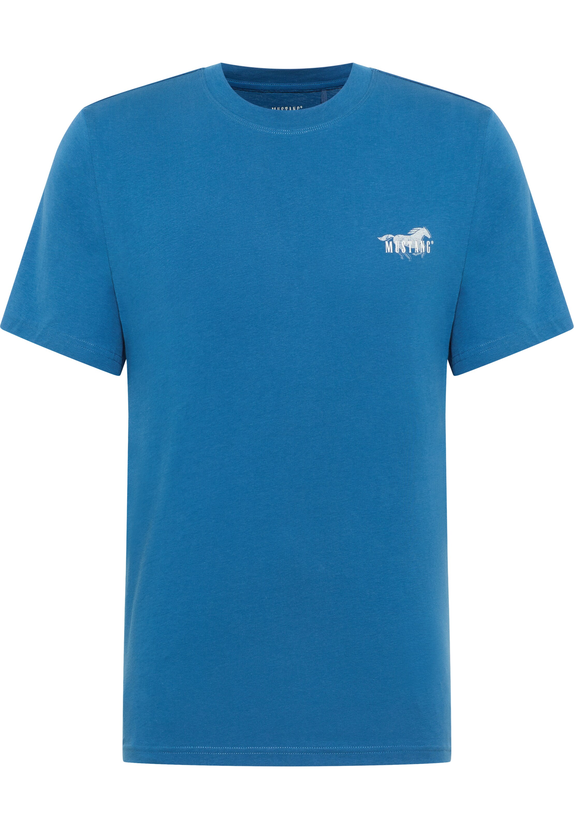MUSTANG T-Shirt 'Austin' in Blau: Vorderseite