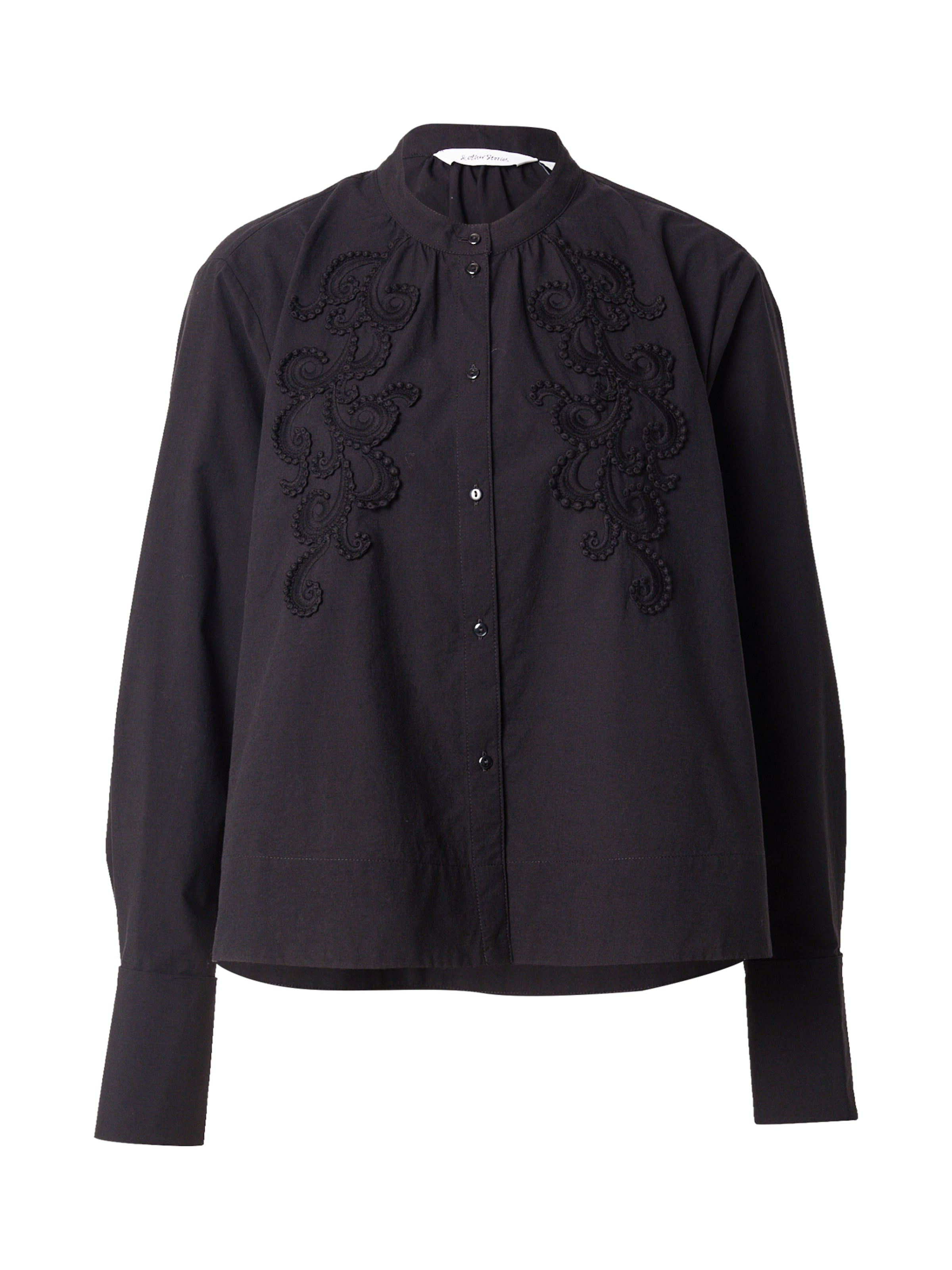 &amp; Other Stories Μπλούζα σε μαύρο: μπροστά