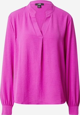 Wallis - Blusa 'Neru' em roxo: frente