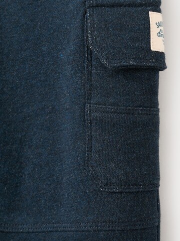 MANGO KIDS Tapered Bukser i blå