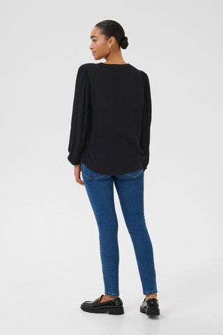 Kaffe - Blusa 'KANo' em preto