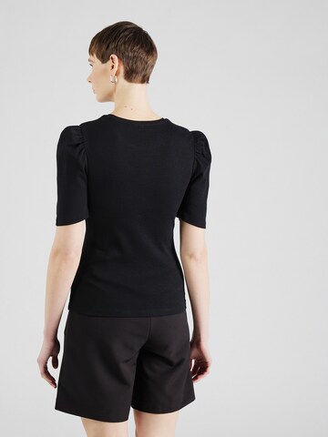 T-shirt 'JANNA' PIECES en noir