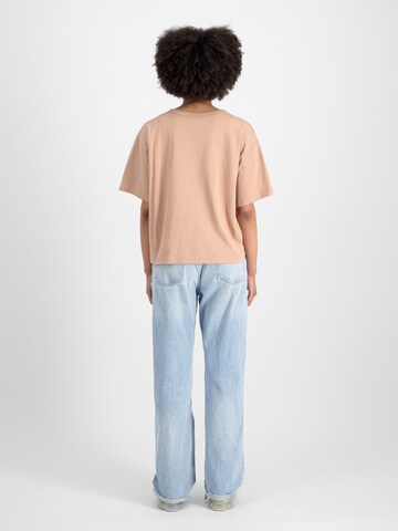 ALPHA INDUSTRIES Shirt in Orange