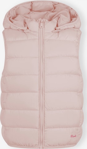 Gilet MINOTI en rose : devant