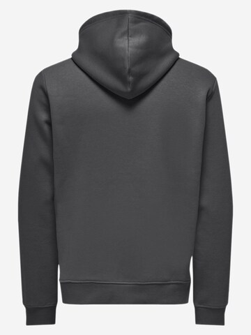 Only & Sons Sweatshirt 'Connor' in Grey