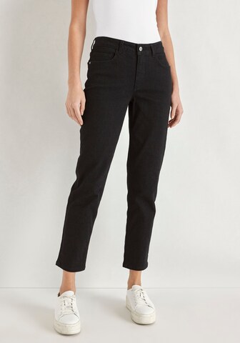 HECHTER PARIS Tapered Jeans in Black