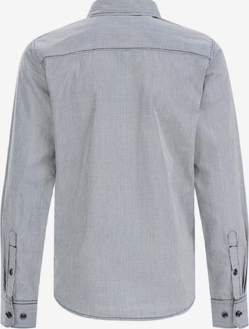 WE Fashion Regular fit Button up shirt in Grey