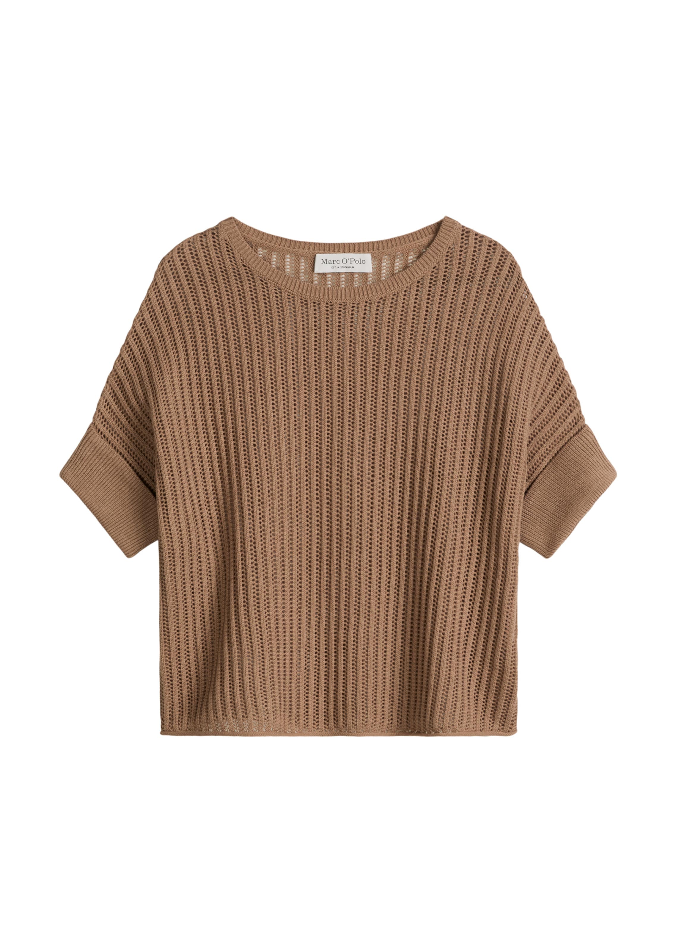 Pull-over Marc O'Polo en marron : devant