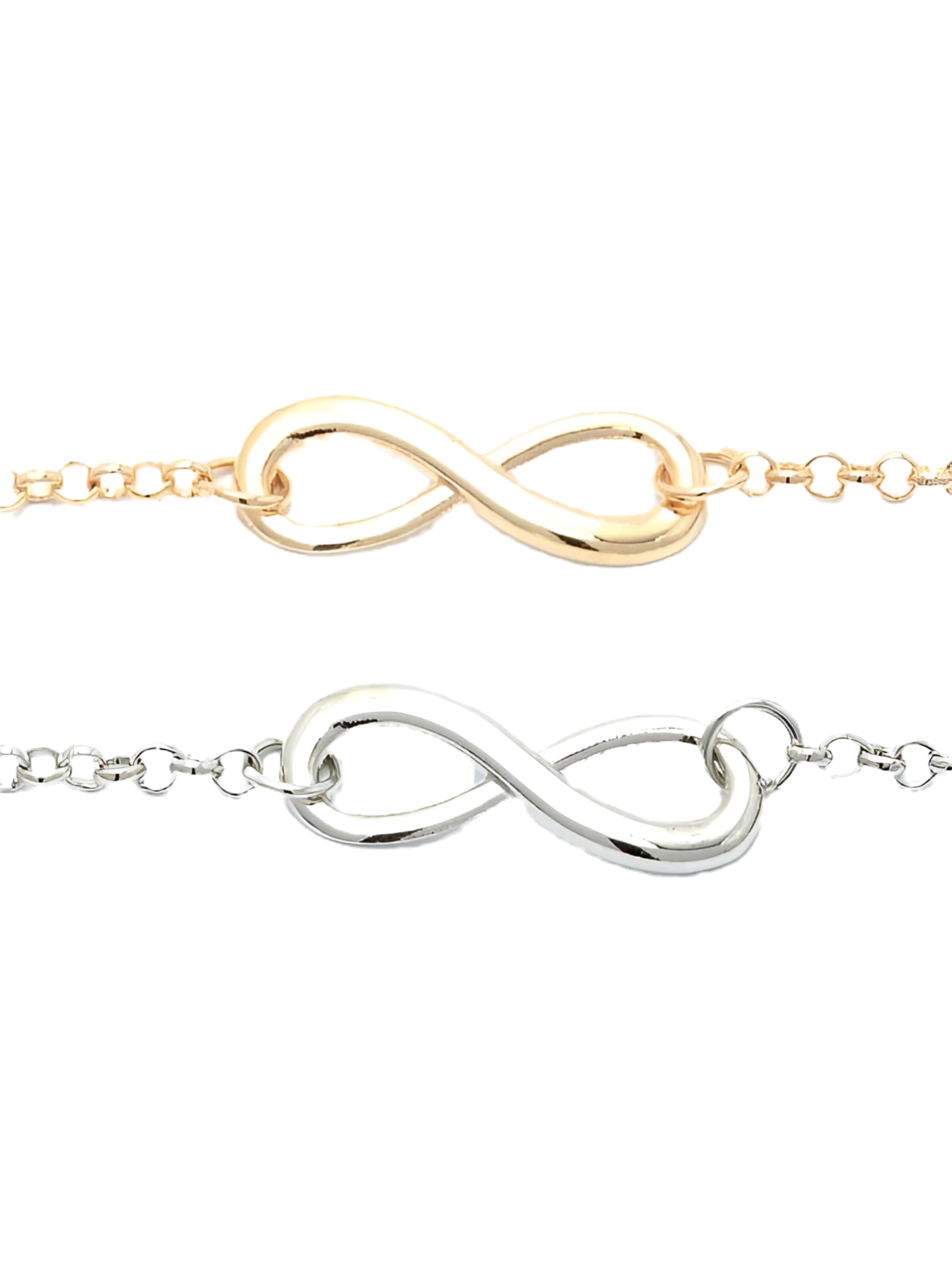 Good to Blue Fußschmuck 'Endless Love Fußkettchen'‌‌‌‌‌ in Silber