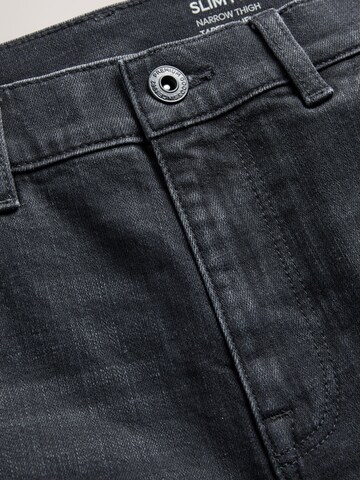 Next Slimfit Džíny – černá