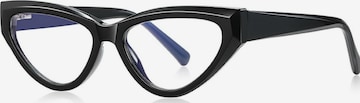Lunettes de soleil VEYREY en noir : devant