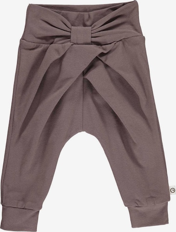 Müsli by GREEN COTTON Pants 'COZY ME' in Grey: front