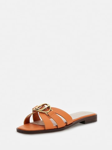 GUESS - Sapato aberto em laranja