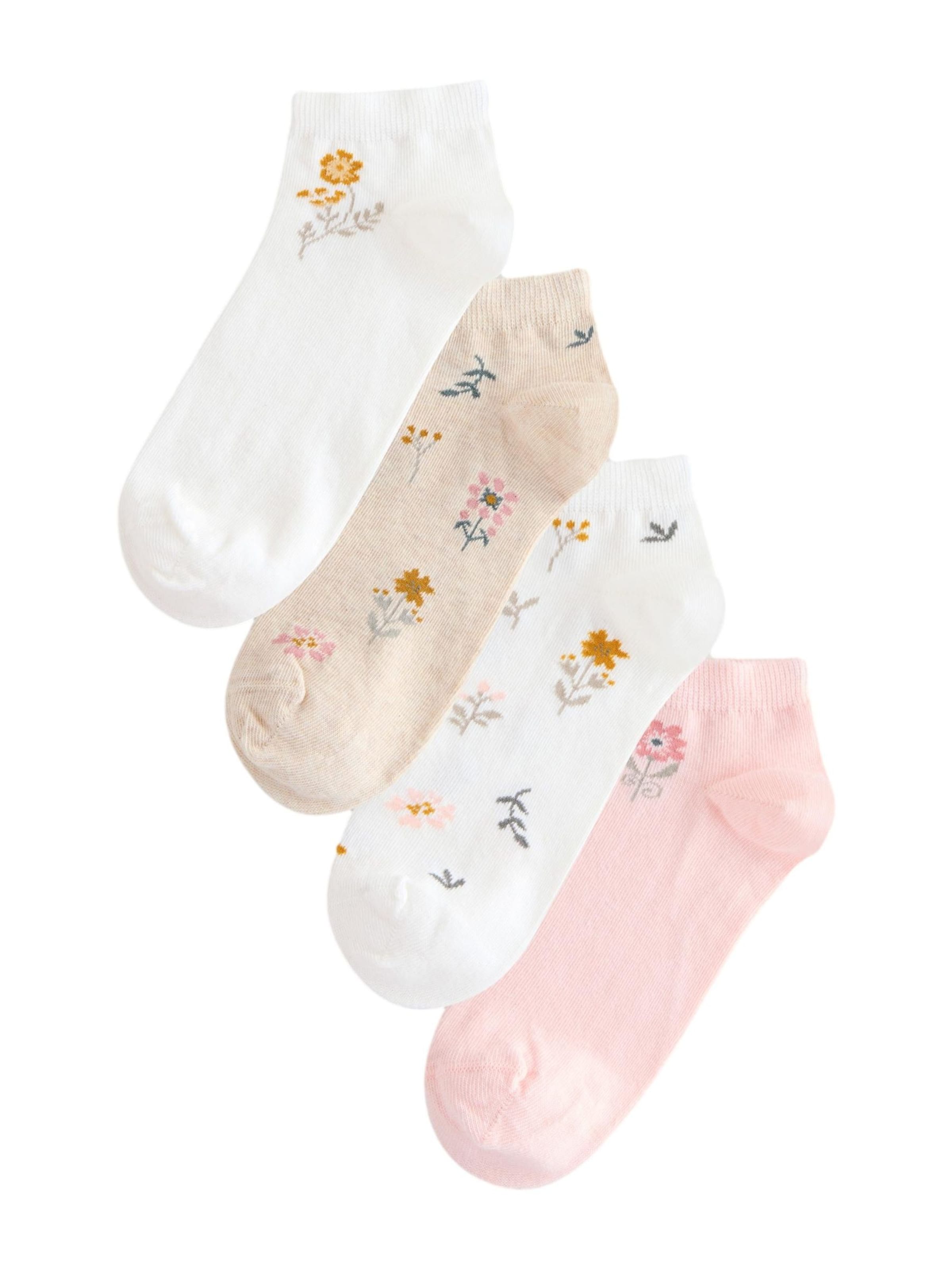 Next Socks in 36-41 in Beige / Jade / Rose / White, Item view