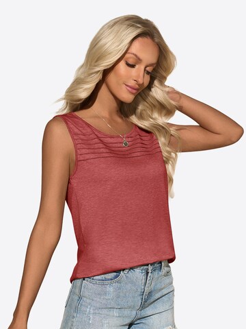 Imily Bela Top in Rood: voorkant