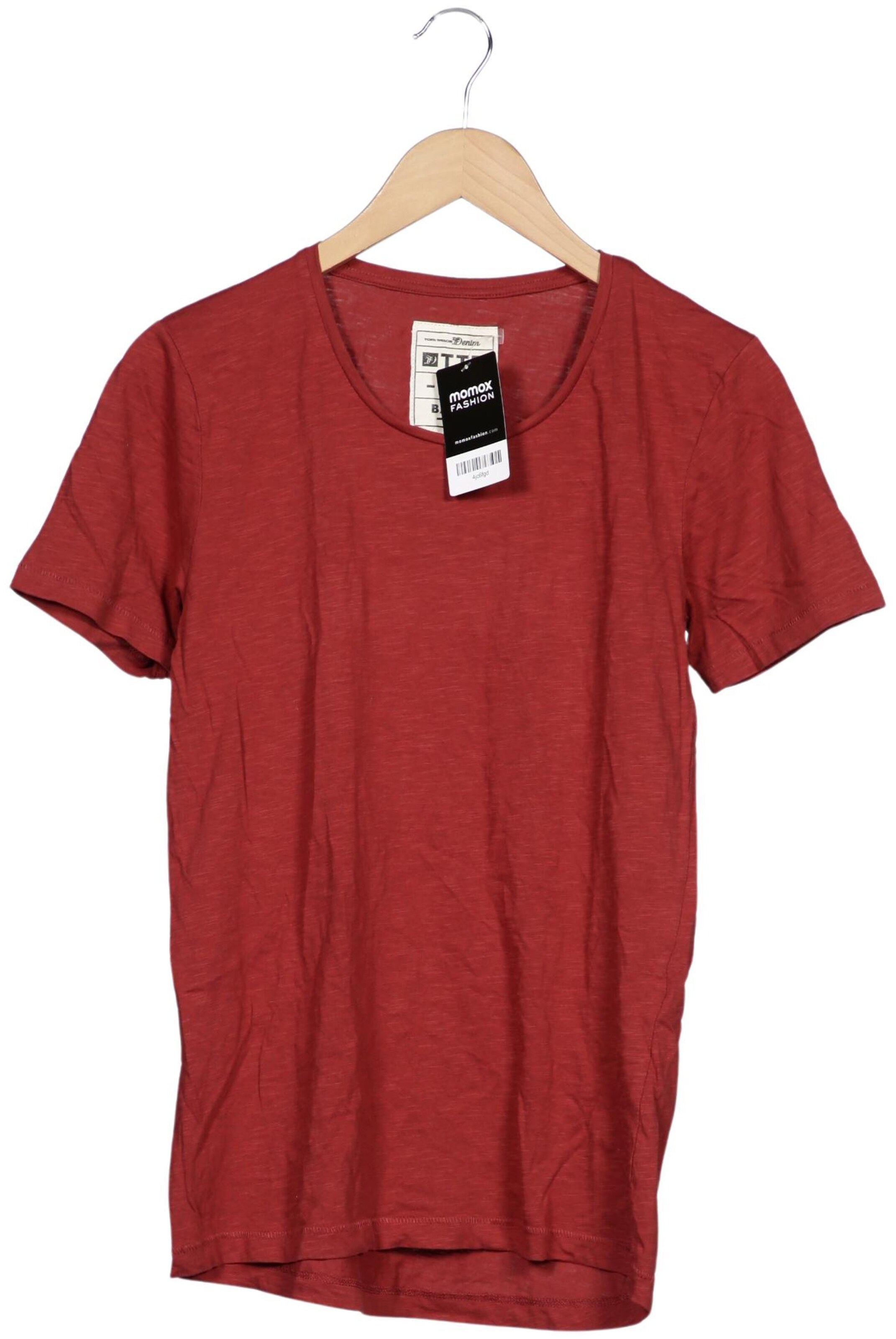 TOM TAILOR DENIM T-Shirt S in Rot: Vorderseite