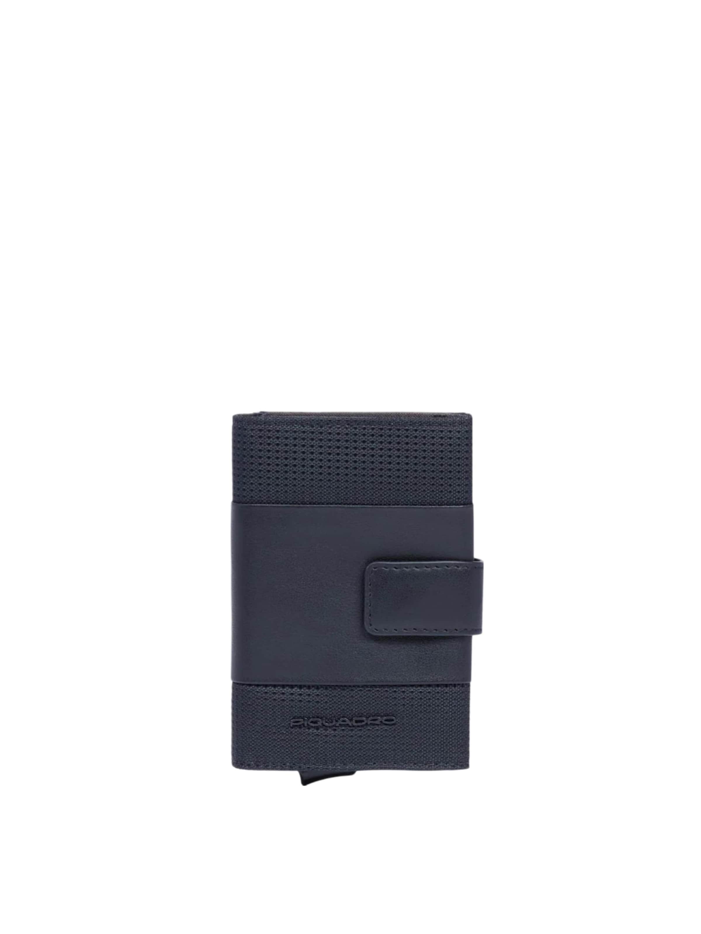 Piquadro Wallet in Black: front