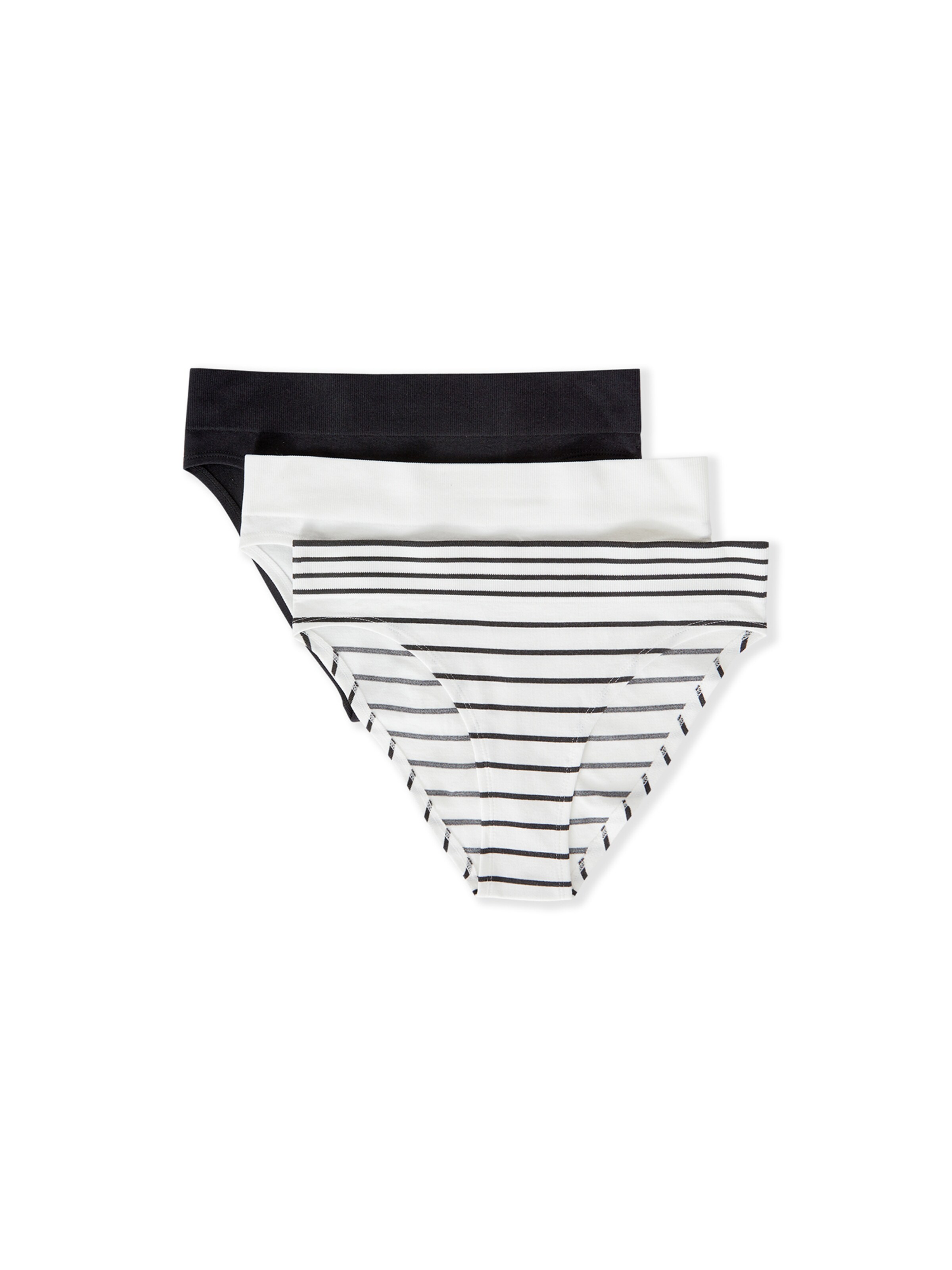 ETAM Slip 'JADE' in Schwarz: Vorderseite