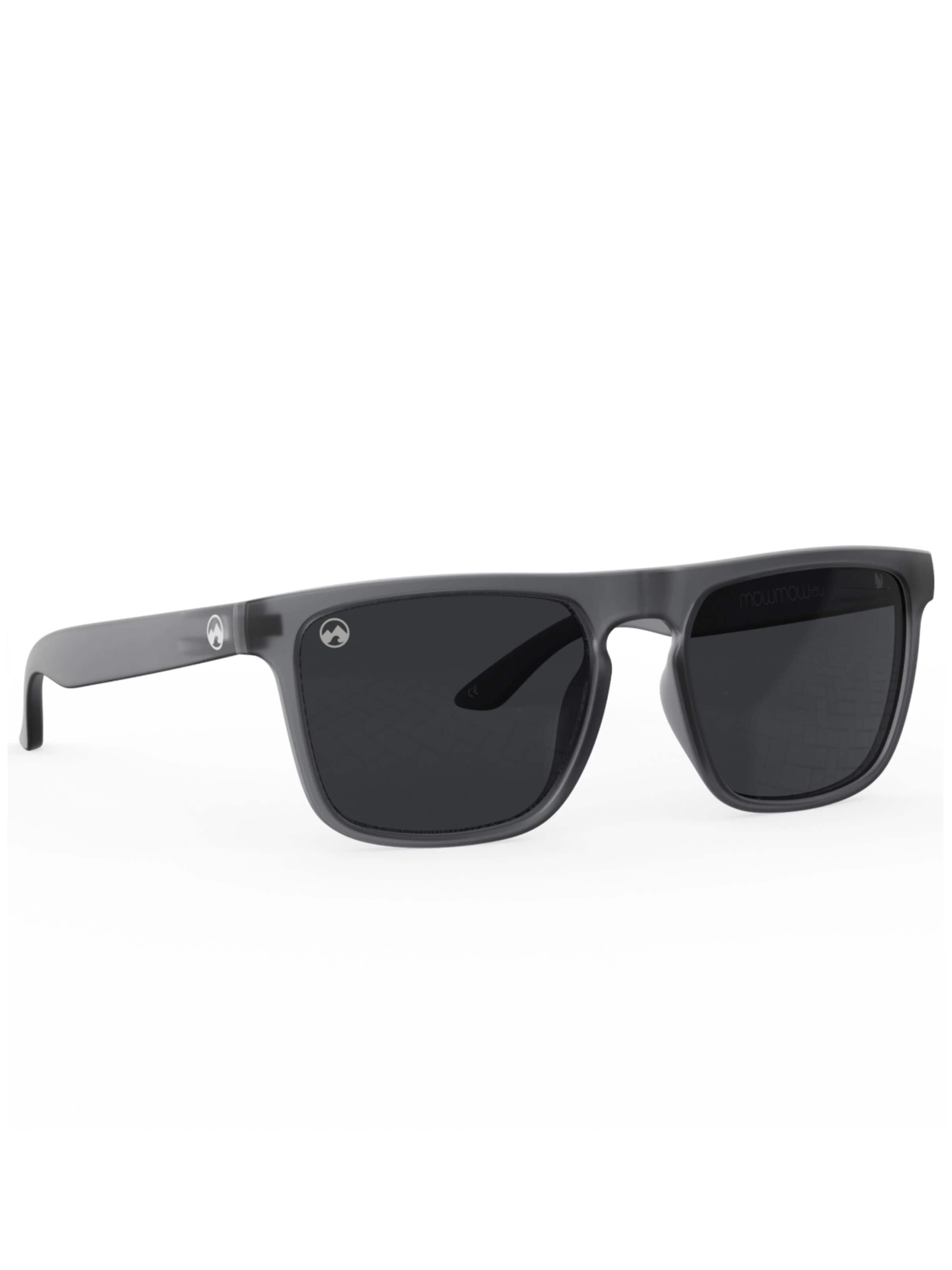 Mowmow Sportsolglasögon 'MowMow Thor Sunglasses - Polarized - Men - Women - Black' i grå