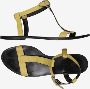 HUGO Sandalen 41 in Gelb: Vorderseite