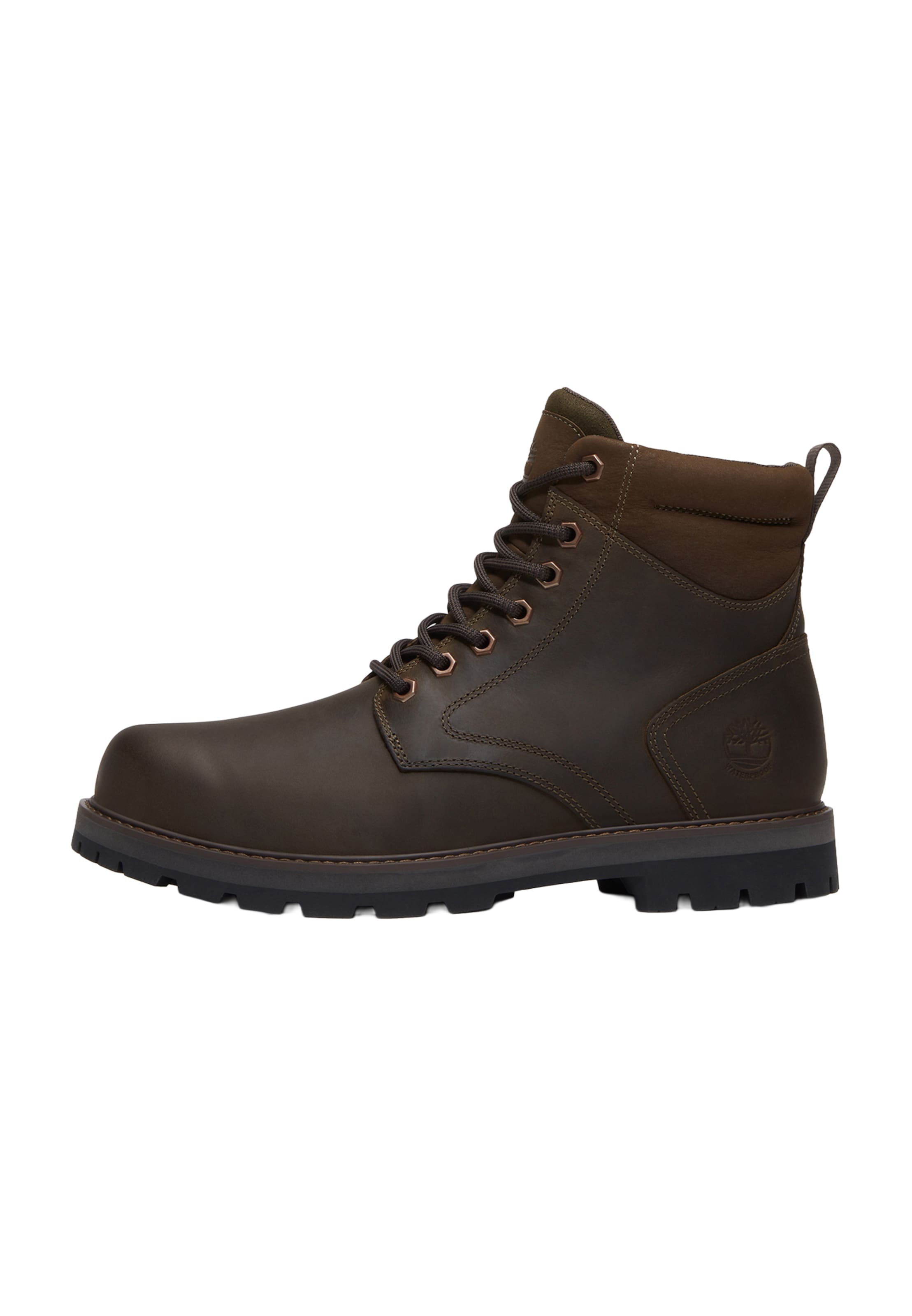 TIMBERLAND Schnürboots 'Britton Road' in Grün: Vorderseite